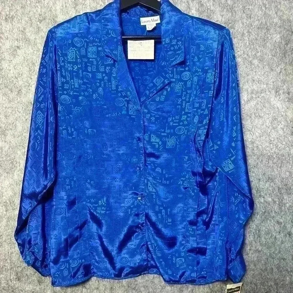 NWT Vintage Laura Mae Blouse - Size 12